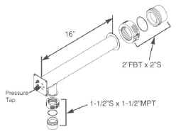 Action Spas Heater Manifold