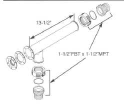 Action Spas Heater Manifold