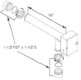 Continental Leisure  Spas Heater Assembly