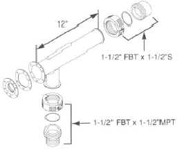 Wildwater Spas Heater Manifold Only